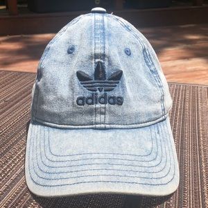 Adidas denim baseball cap